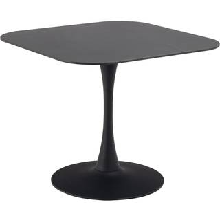 Malta Spisebord - Sort Keramik - 90 x 90 cm.