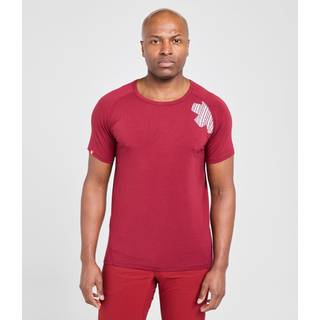 Ocun Bamboo T Blossom T-shirt Herrer størrelse L farve rød