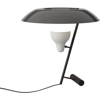 Astep Model 548 Bordlampe Mørk Poleret / Grå - Bordlamper Messing Sort - T03-T12-10BG
