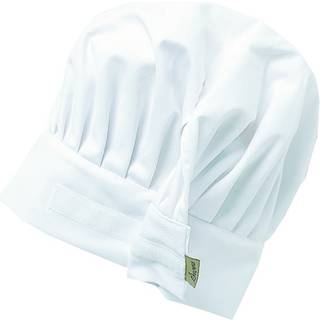 Kokkehue justerbar one size, 50/50% bomuld/polyester.