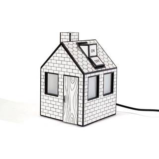 Seletti On-Off Bordlampe Hvid/Sort