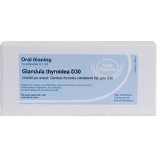 Allergica Glandula thyroidea D30 - 10 x 1 ml