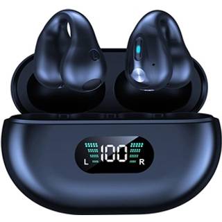 YYK Q80 Støjreduktion Open Fit TWS Høretelefoner - Sort