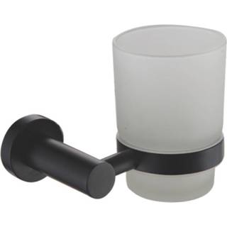 Showerdrape Showerdrape Black Modernity Wall Mounted Toothbrush Holder