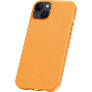 Baseus - Phone Case for iPhone 15 Fauxther Series Orange