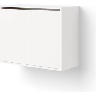 New Works Cabinet Reol Høj Med Døre Hvid