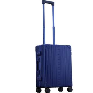 Aleon Aluminiums Kuffert Blå - Kabine - 55 cm.