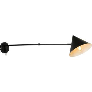 Design væglampe sort justerbar - Triangolo