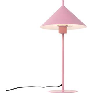 Design bordlampe lyserød - Triangolo