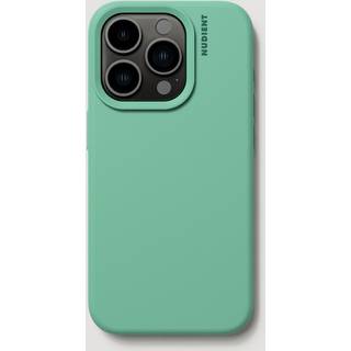 Nudient iPhone 15 Pro Base Silicone Cover - Mint Green