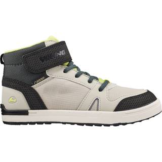 Viking Markus Mid GTX Sneakers, Light Grey/Lime, 29