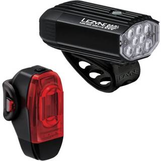Lezyne Lygtesæt Micro Drive 800+ + KTV Drive - 800 lumen - 1-LED-2P-V1437