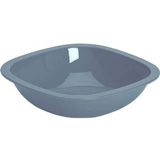 Dyb plasttallerken Nordiska Plast, grå, 15 cm