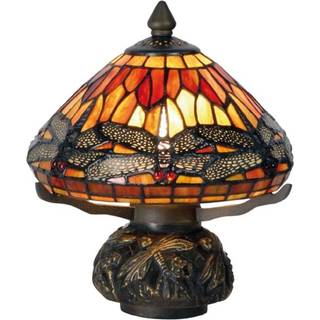 Køn Libella bordlampe i Tiffany-stil