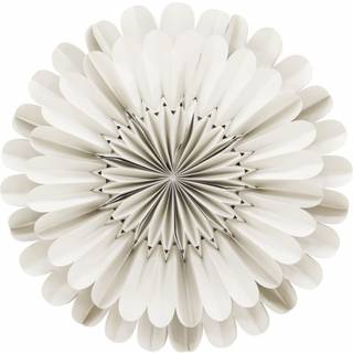 Järvsön julestjerne med lys papir Ø60cm pendel beige.