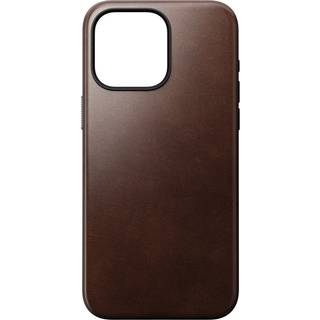 Nomad Modern Horween læderetui (iPhone 15 Pro Max) - Sort