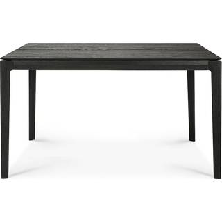Ethnicraft Oak Bok Spisebord Forlængbar Sort 140-220x90 Cm - Spisebord & Barbord Eg Sortbejdset Eg - 51542