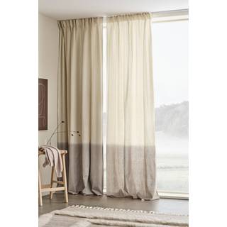 HOMBRE multifunktionsgardin 2-pak - Beige