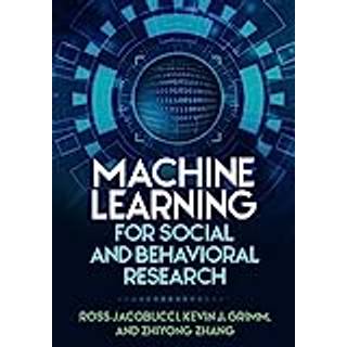 Machine Learning for Social and Behavioral Research