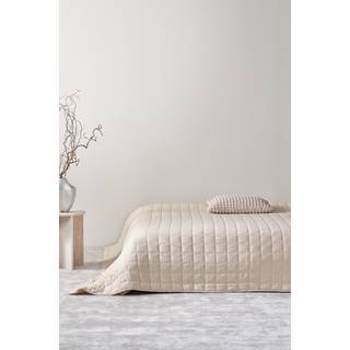 JARA sengetæppe - Beige