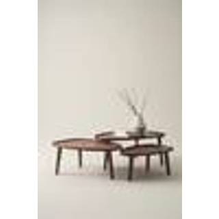 MANIAGO sofabord 3-dele 64x95 cm/55x84 cm/45x68 cm - Brun