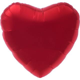 Roter Herz Folienballon