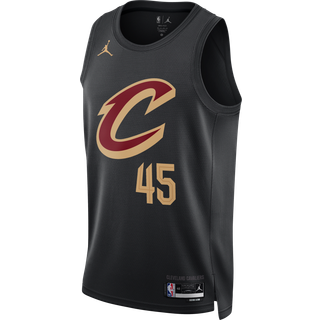 Jordan NBA Cleveland Cavaliers Mitchell #45 Jersey, Black - S
