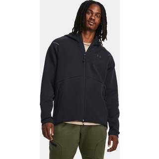Sweatshirt med hætte Under Armour UA Unstoppable Flc FZ-BLK 1379806-001 Størrelse XXL