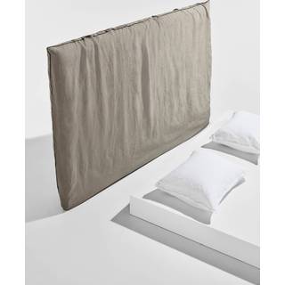 Bonne betræk till sengegavl, fransk hør - Grøn