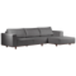 MATARA sofa 3-pers - chaiselong højre - Grå