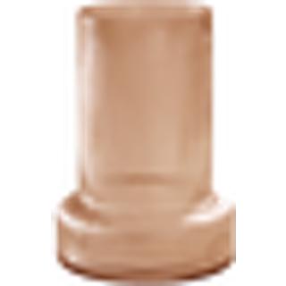 ATTICUS glasvase - højde 28,5 cm - Brun