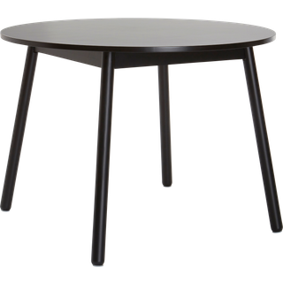 KINNA spisebord ø 100 cm - Sort