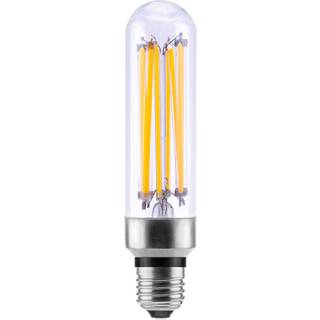 SEGULA Bright LED-rør Slim E27 14W klar Ø 4 cm