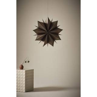 POLARIS julestjerne ø 58 cm - Brun