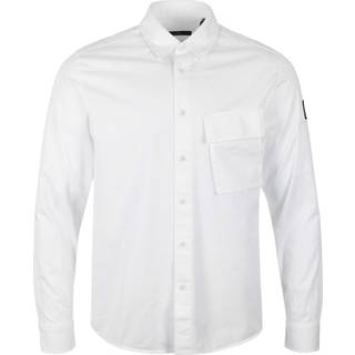 Belstaff Scale Cotton Pocket Shirt White
