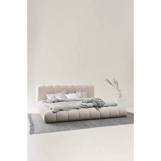 DERMY sengeramme 160 cm - Hvid