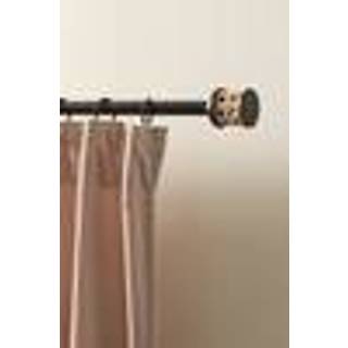 HARLOW gardinstang 134-180 cm - Sort