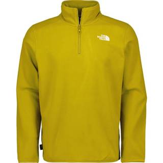 The North Face Men's 100 Glacier 1/4 Zip Fleece Sulphur Moss, M
