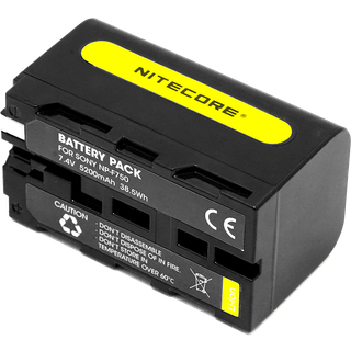 Nitecore NP F750 battery pack 5200mAh 38.5Wh