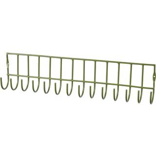 Broste Copenhagen Maggie knagerække 40x4,5x9,5 cm Army green