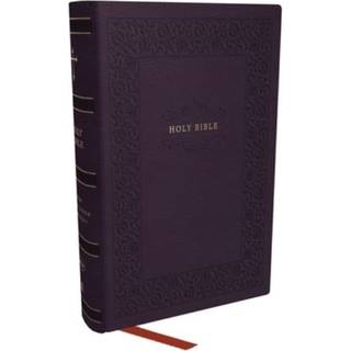 NKJV Compact Paragraph-Style Bible w/ 43,000 Cross References, Purple Leathersoft, Red Letter, Comfort Print: Holy Bible, New King James Version