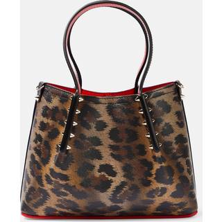 Christian Louboutin Cabarock Small leopard-print tote - brown - One Size