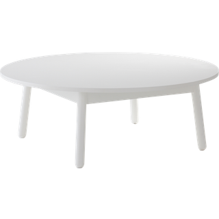 KINNA sofabord ø 100 cm - Hvid
