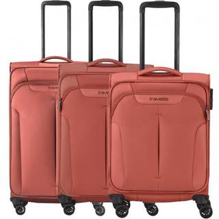Travelite Croatia Kuffertsæt (4 hjul) koral