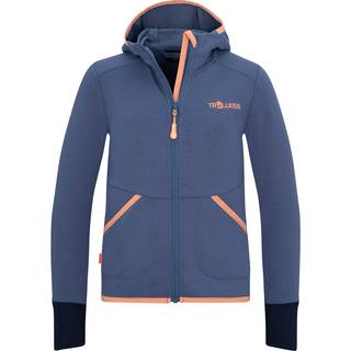 Trollkids Girl's Saltfjord Jacket Fleecejakke Børn størrelse 152 farve blå