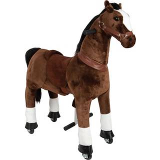 Small Foot - Brown Rocking Horse on Wheels