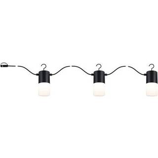 Paulmann Plug & Shine udendørs lyskæde Tubs antracit 3xE14