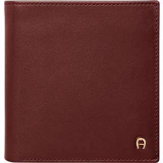 AIGNER Herren Geldbörse rot Leder