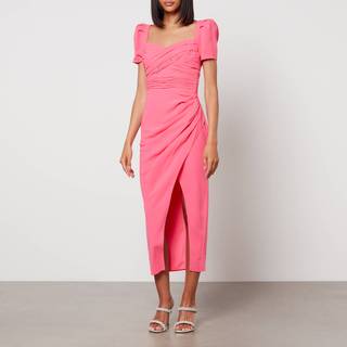 Self-Portrait CrÃªpe midi dress - pink - XXS