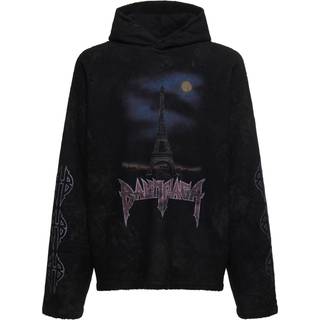 Balenciaga Printed hoodie - black - EU 48